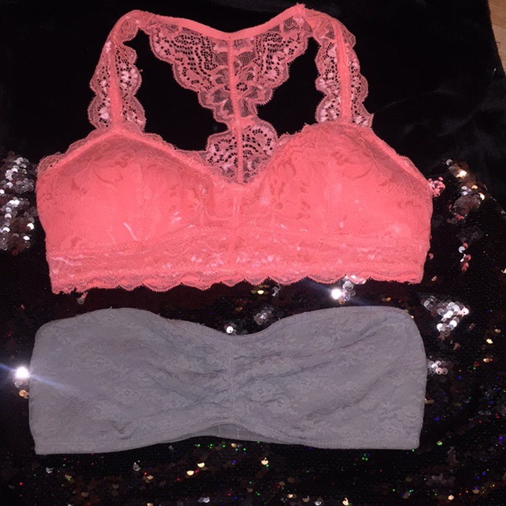 Victoria’s Secret LOT bralette &bandeau bra!! XS S